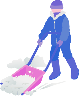 雪かき